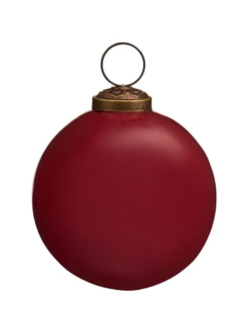 IB Laursen Weihnachtskugel aus Glas in rot