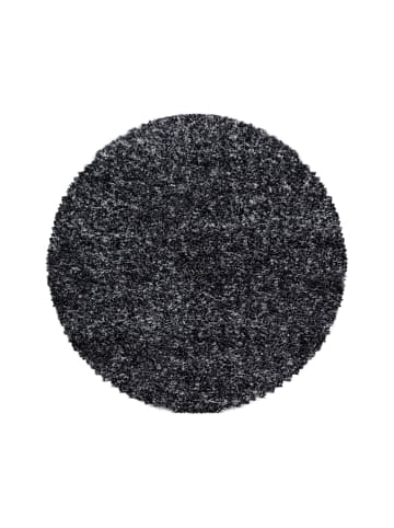 Hochflor Teppich Enrico in Anthrazit