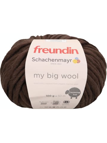 Schachenmayr since 1822 Handstrickgarne my big wool, 100g in Marone