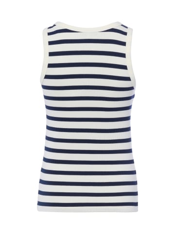 IPURI Tanktop in ecru marine - 0002