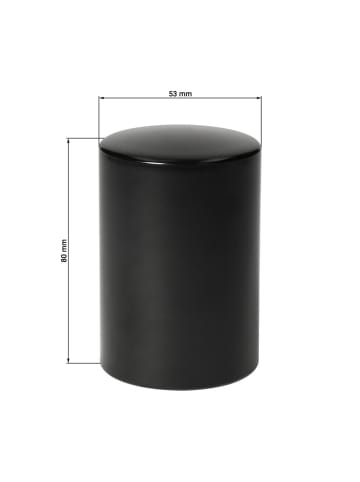 elasto Kapselheber "Push" in schwarz