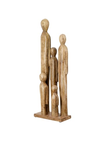 GILDE Skulptur we are family naturfarben - (H) 52,5 cm