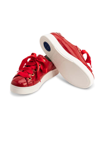 VITAFORM Hirschleder Sneaker in rot