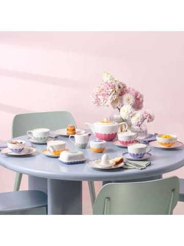 Villeroy & Boch 4er Set Eierbecher Fleur Couleur in ø 11,6 cm in bunt