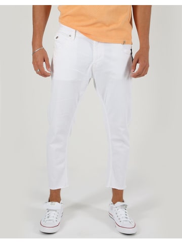 miracle of denim Hosen Adriano Tapered Fit in White