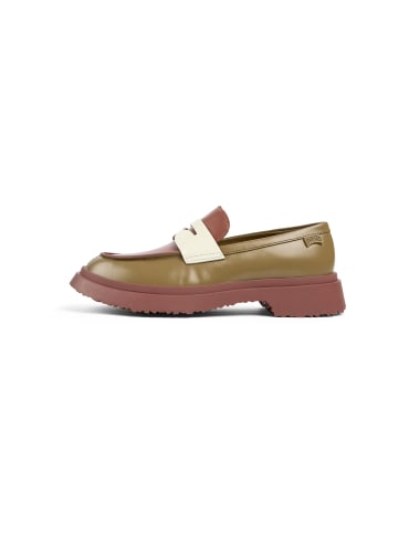 Camper Mokassins " Walden Twins " in Braun Rot