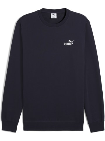 Puma Pullover "ESS Small No.1 Logo Crew FL" in Blau