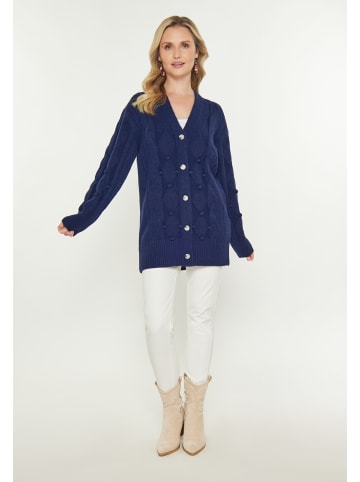 VIRITA Women Cardigan in Navy