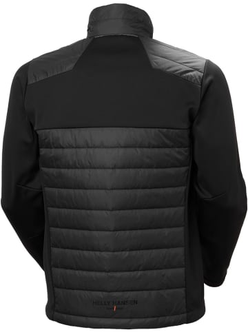 Helly Hansen Fleecejacke/Fleecepullover "Oxford Hybrid Insulated Jacket" in Schwarz