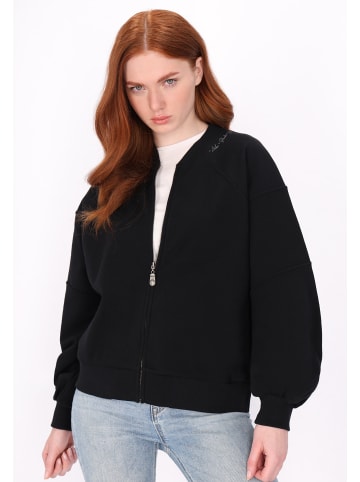 DreiMaster Vintage Damen Sweatjacke in Schwarz