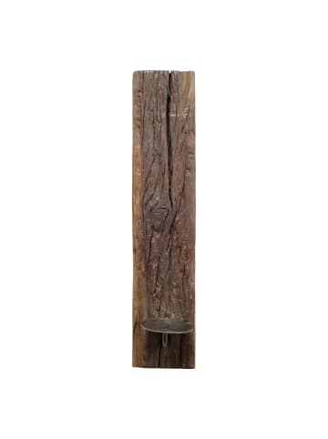 Chic Antique Grimaud Wandkerzenhalter aus Holz in natur