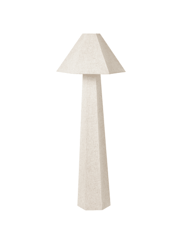 Beliani Stehleuchten DEMBI in Beige - (W) 35 x (H) 104 x (L) 35 cm