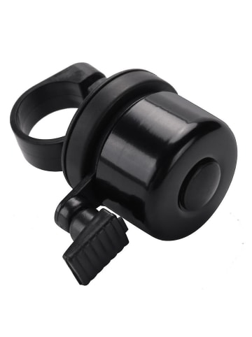 Wisam® ClearTone Fahrradklingel für alle Fahrradtypen mit Lenker Ø 22.2mm Schwarz