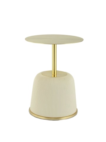Kayoom Beistelltisch Jokai in creme