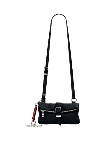Desigual Portemonnaie 'Half Logo Clutch Micro' in schwarz