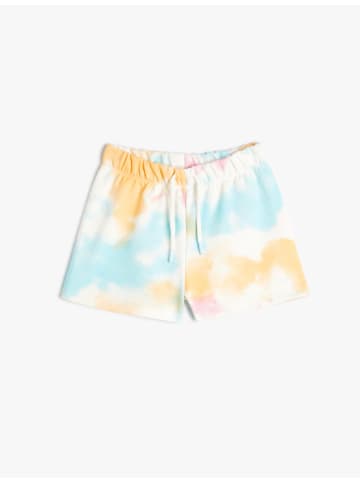 KOTON Shorts in Ekru Gestreift