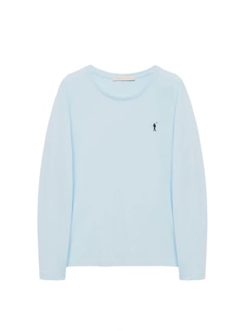 Polo Club T-Shirt in Sky Blau