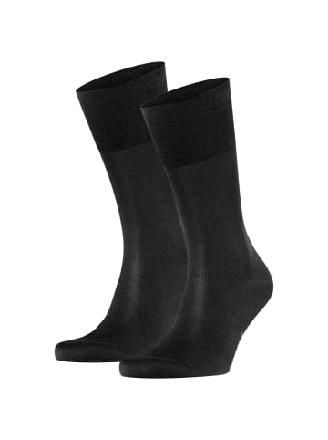 Falke Socken 2er Pack in Schwarz