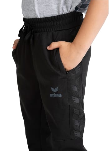 erima Kinder Trainingshose in schwarz