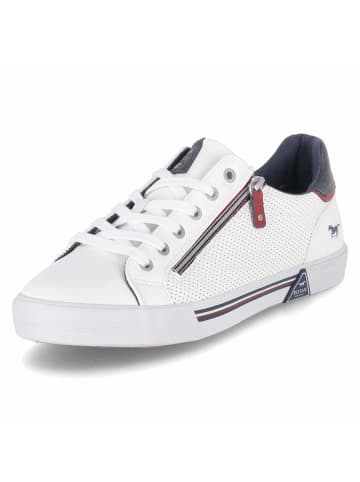 Mustang Schnürhalbschuh in weiss