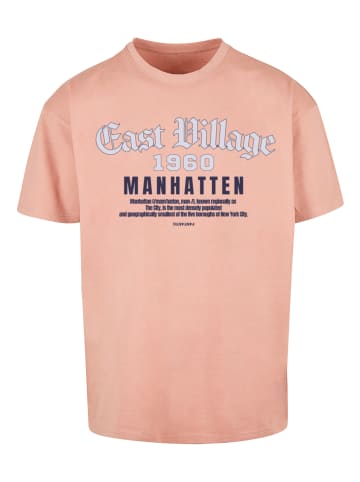 F4NT4STIC T-Shirt East Village Manhatten OVERSIZE TEE in amber