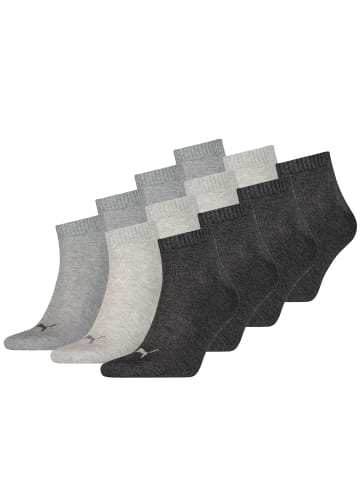 Puma Socken PUMA UNISEX QUARTER PLAIN 3P in 800 - anthraci/l mel grey/m me