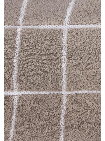 Ross 6 X Gästetuch im Set Sensual Skin Karo in Flanell