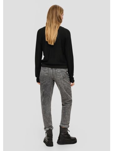 QS Strickpullover in 9999_schwarz