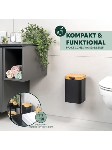 bremermann Wand-Kosmetikeimer 3L Schwarz