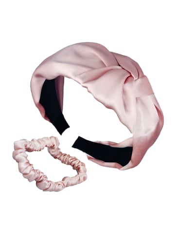 Ailoria DELICAT & DOUX Set Hairband und Scrunchie S in pink