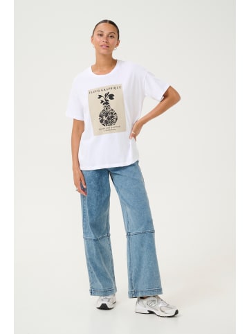 Kaffe T-shirt KAfin Oversize fit in Optical White