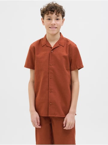JACK & JONES Junior Hemd in Arabian Spice
