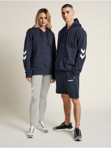 Hummel Reißverschluss Kapuzenpullover Hmllegacy Erwachsene in BLUE NIGHTS