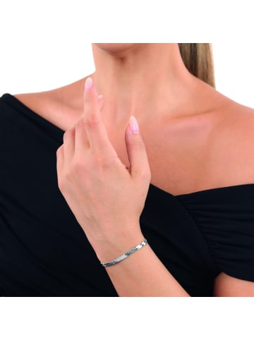 Noelani Armband Edelstahl, IP silber in Silber