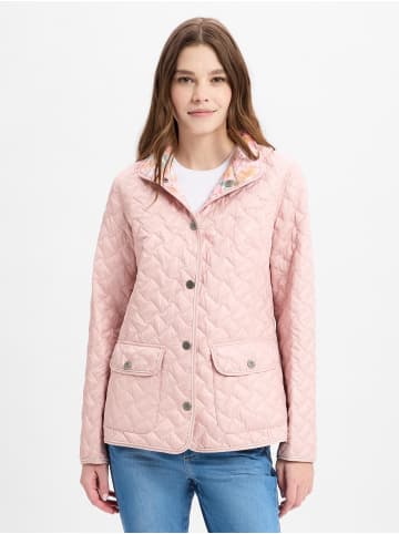 Lebek Jacke in altrosa weiß - 0002