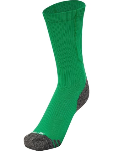 Hummel Sportsocken "Hmlpro Training Socks Low" in Grün