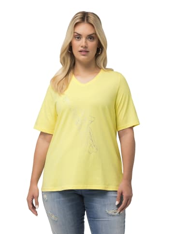 Ulla Popken Shirt in zitronengelb