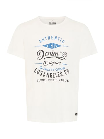 BLEND Rundhalsshirt BHDoppler in Weiß