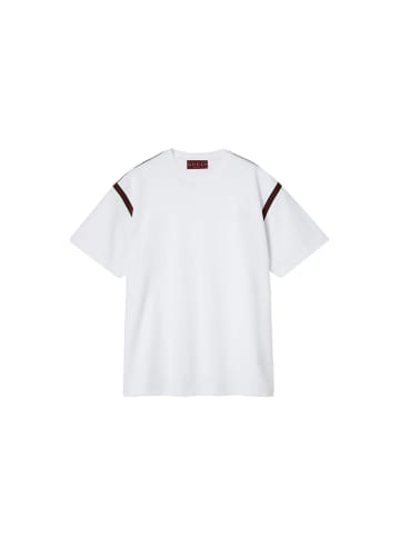 Gucci Baumwoll JerseyT-Shirt mit Bestickungen
