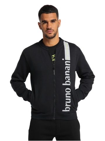 Bruno Banani Sweatjacke RIVERA in Schwarz