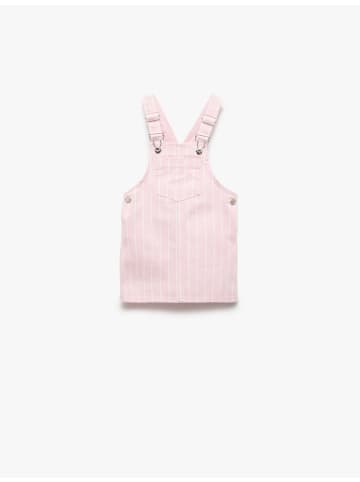 KOTON Kleid in Rosa Gestreift