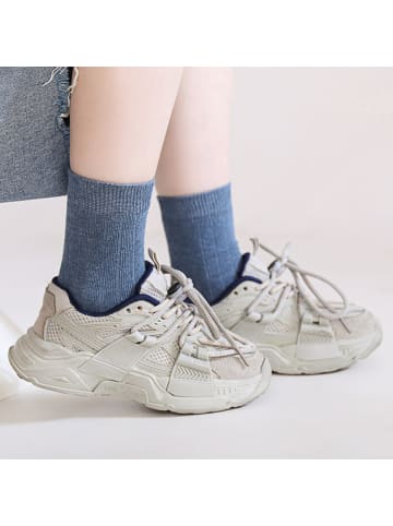 MUNADUNA 5er-Pack Kinder­socken aus meliertem Garn B