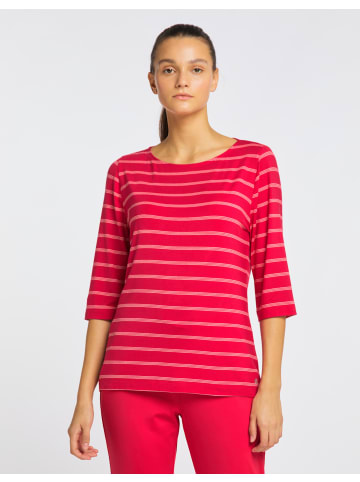 Joy Sportswear Halbarm Ringelshirt AMIRA in virtual red stripes