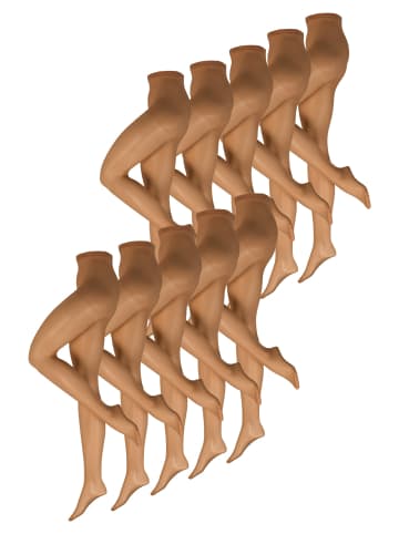 Nur Die  Feinstrumpfhose Seidenfein 15 DEN in bronze