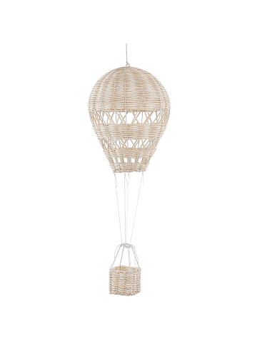 Beliani Wandobjekt BEMBA in Naturfarben/Beige - (W) 23 x (H) 60 x (L) 23 cm Vertikal