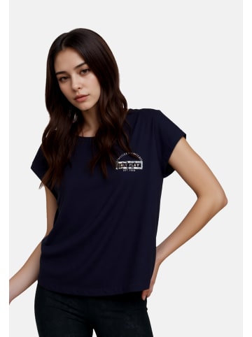 Only Play T-Shirt 'AUB-Save Life' in dunkelblau