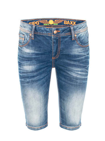 Cipo & Baxx Jeans-Shorts in BLUE