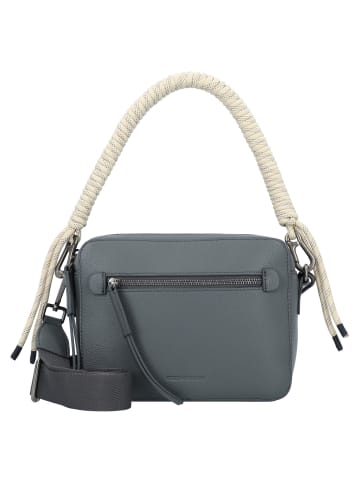 FREDs BRUDER Nea Schultertasche Leder 23 cm blue-grey