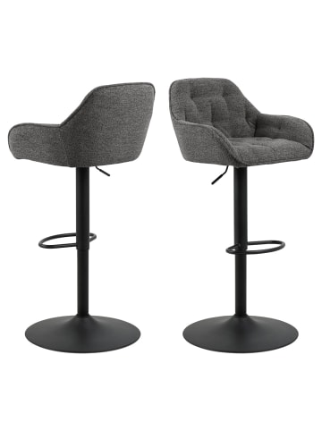 ebuy24 Barhocker Brooke Grau 2er Set