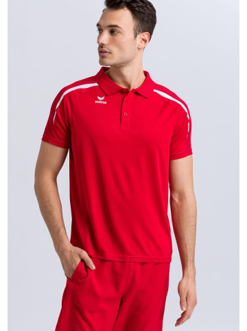 erima Liga 2.0 Poloshirt in rot/dunkelrot/weiss